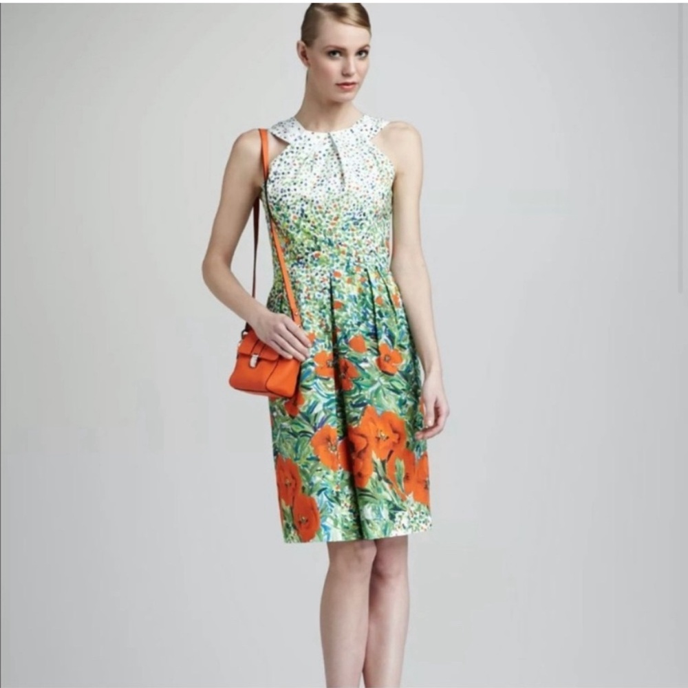 NWT Milly Poppie Floral Dress Size 6